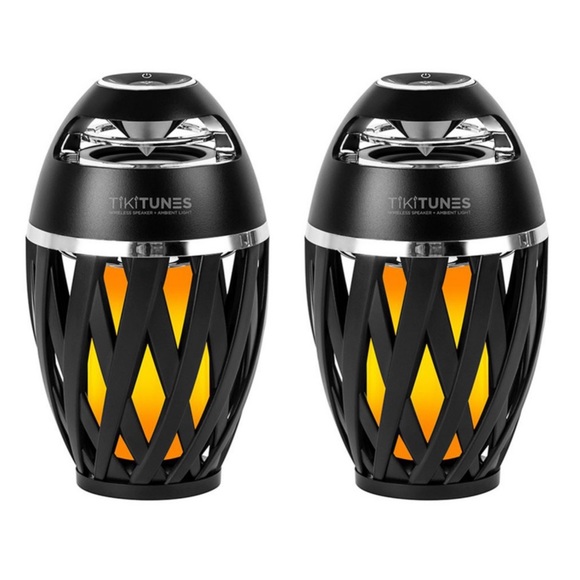 TikiTunes WiFi Bluetooth LED Outdoor Waterproof Flame Torch Wireless Speaker - Picture 2 of 16